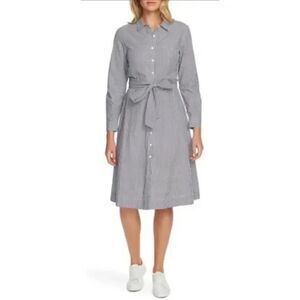 Court and Rowe Long‎ Sleeved Pinstriped Shirtdress size 12